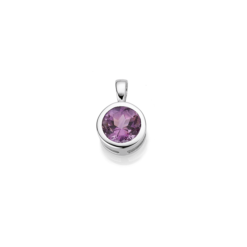 Anhänger 925/- Silber Amethyst