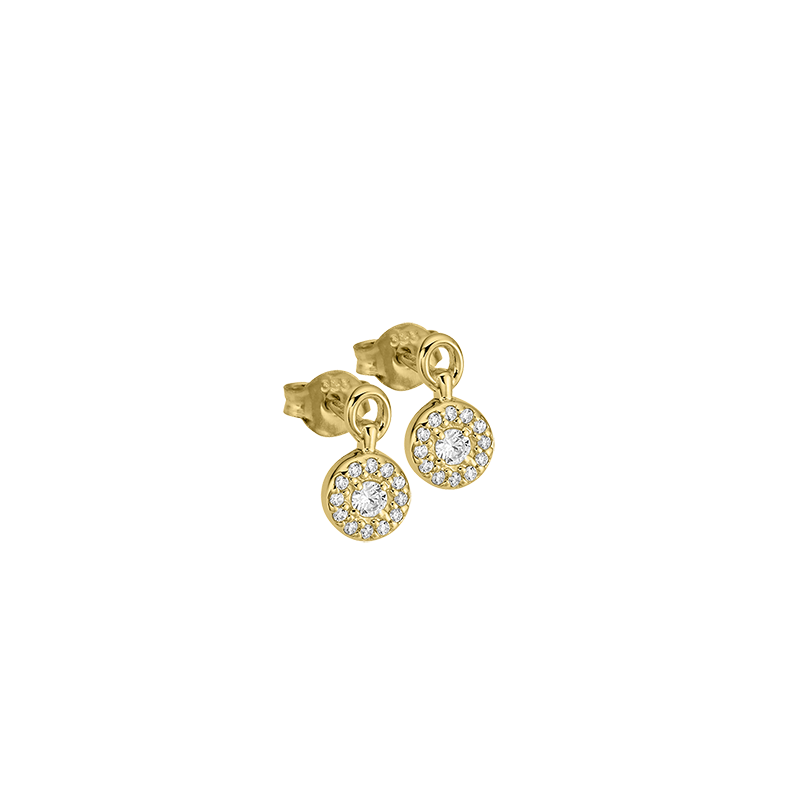 Ohrstecker 333/- Gelbgold Zirkonia