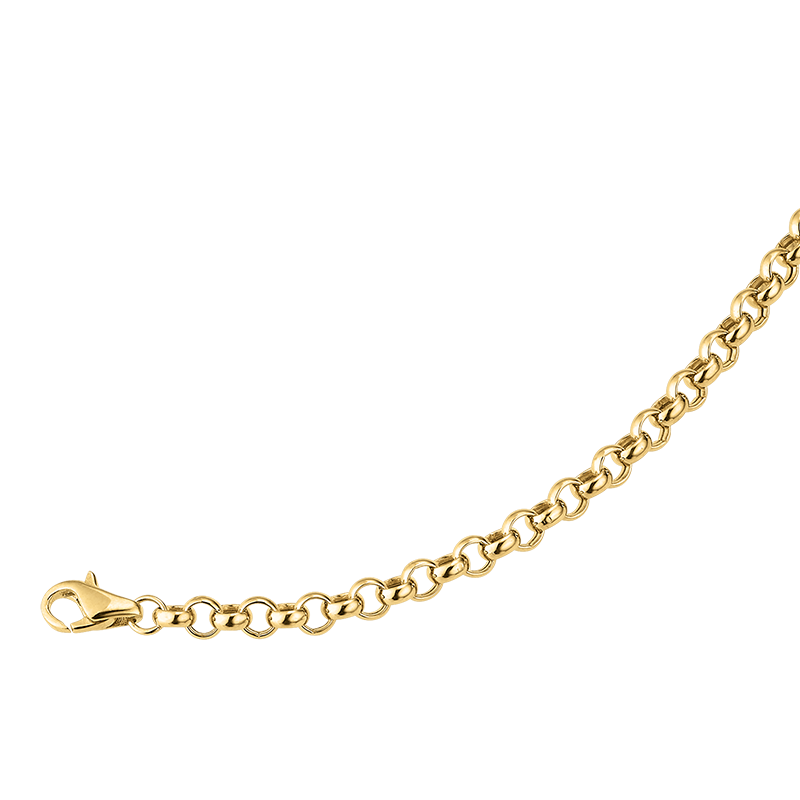 Armband 333/- Gelbgold 19 cm