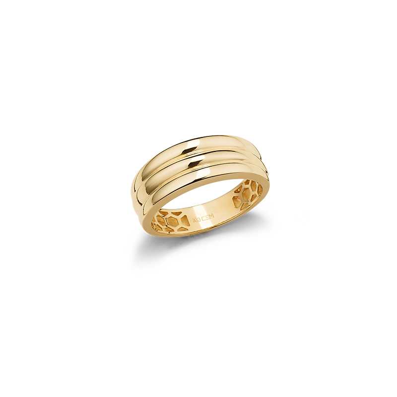 Damenring 333/- Gelbgold
