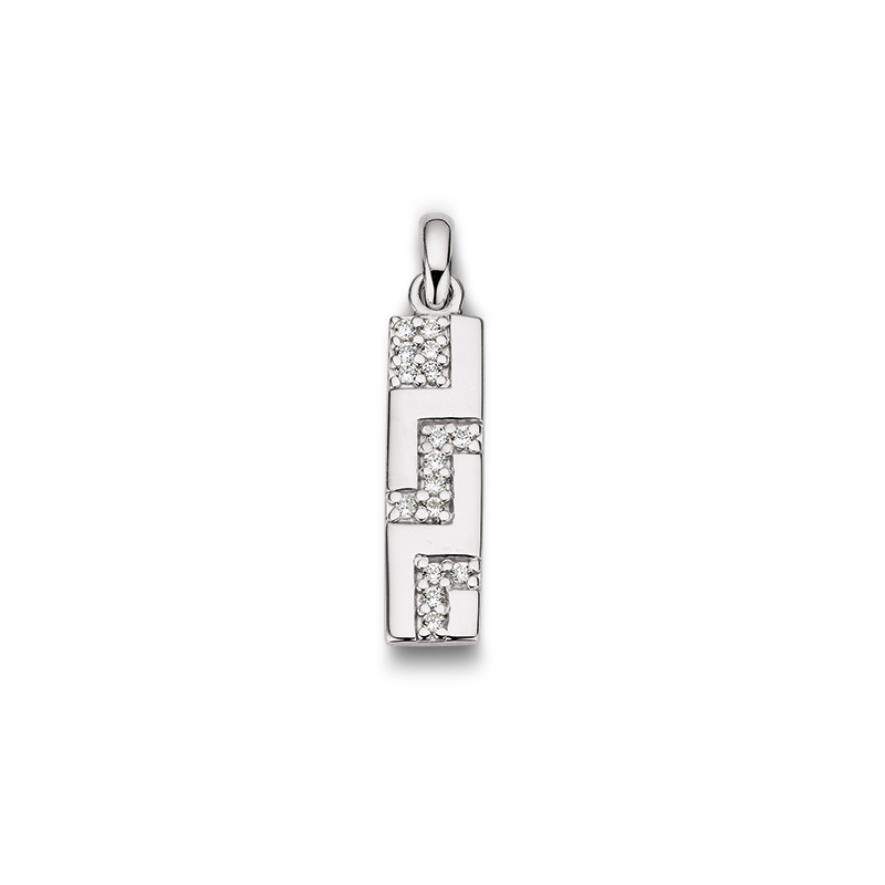 Anhänger 925/- Silber Zirkonia