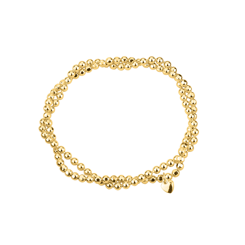 Armband 925/- Silber goldplattiert