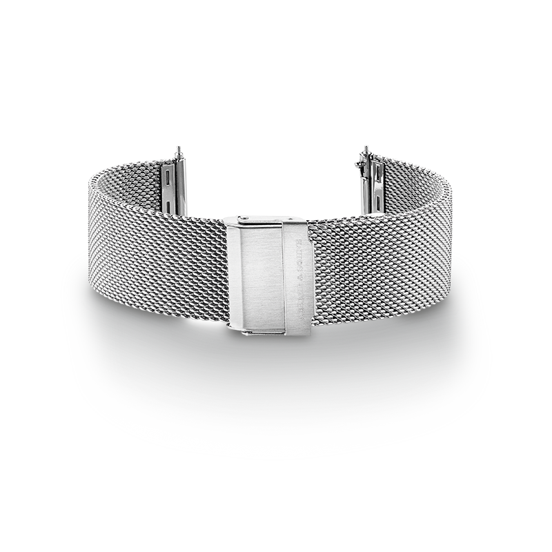 Edelstahlarmband Milanaise 20 mm