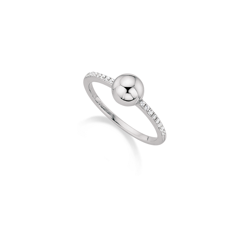 Damenring 925/- Silber Zirkonia