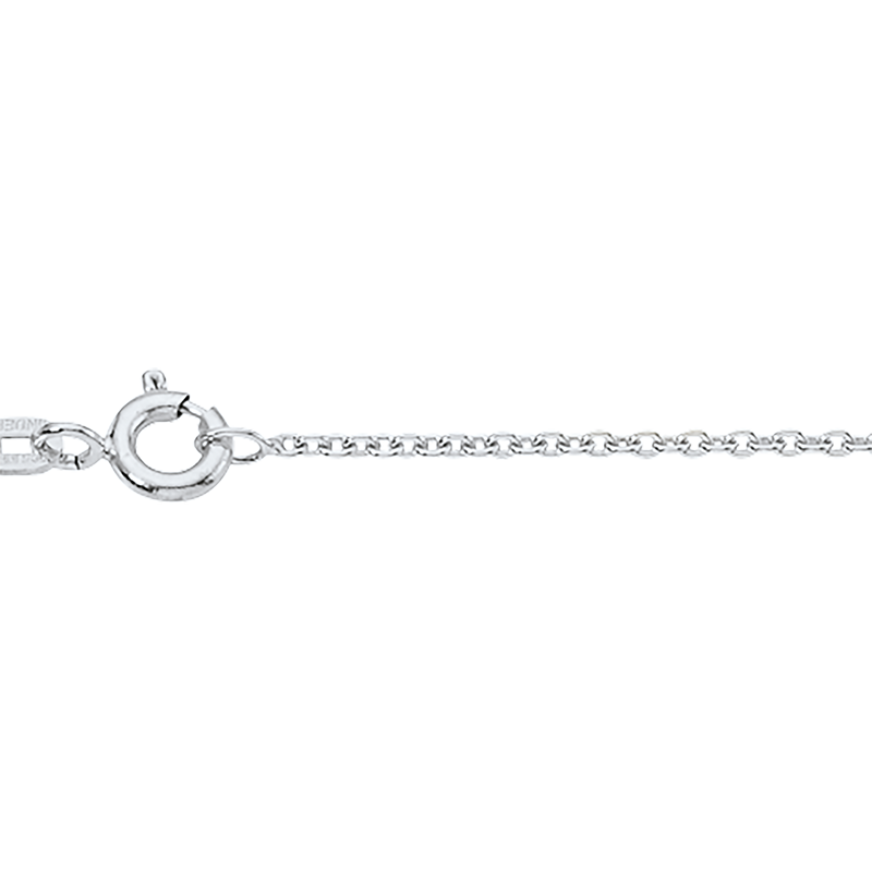 Kette 585/- Weißgold 42 cm