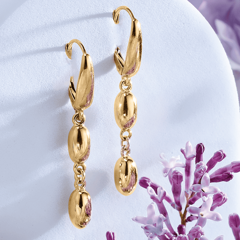 Ohrhänger 585/- Gelbgold