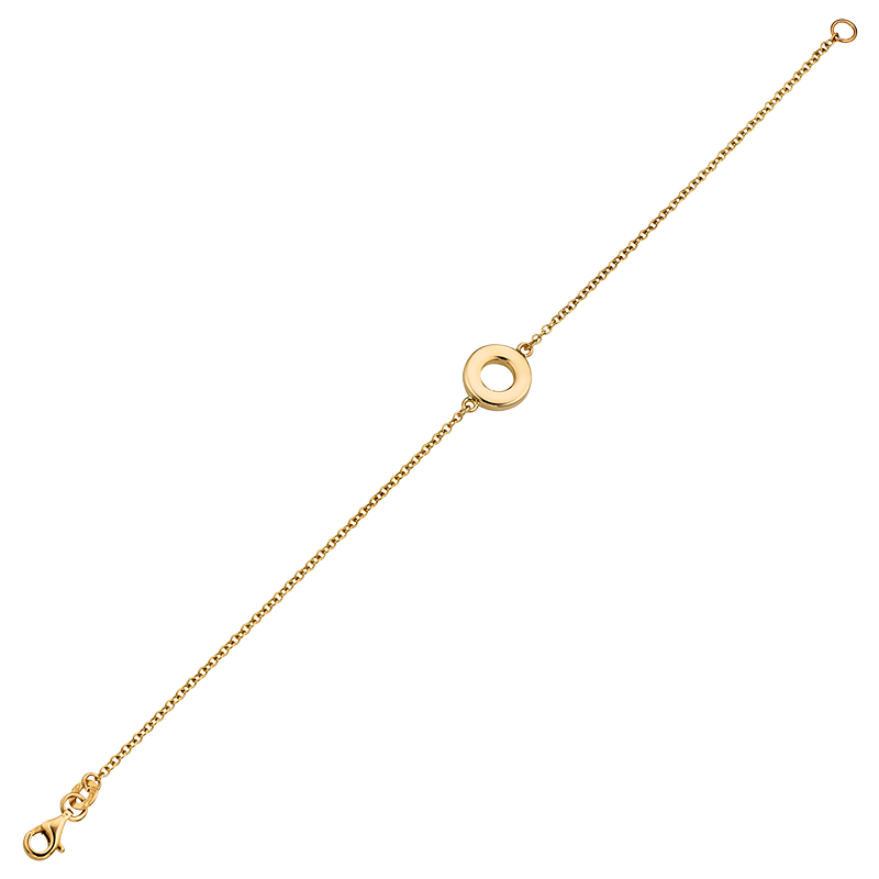 Armband 585/- Gelbgold 19 cm