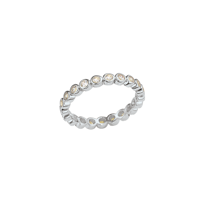 Damenring 925/- Silber Zirkonia