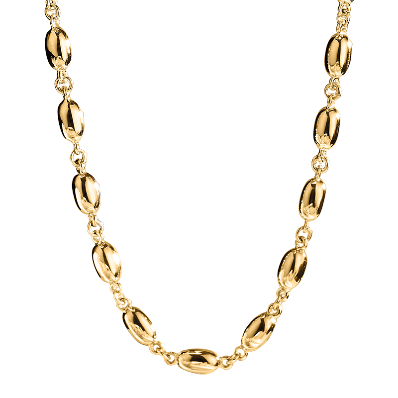 Damencollier 585/- Gelbgold 45 cm