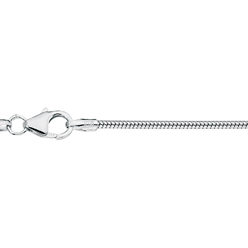 Kette 585/- Weißgold 42 cm