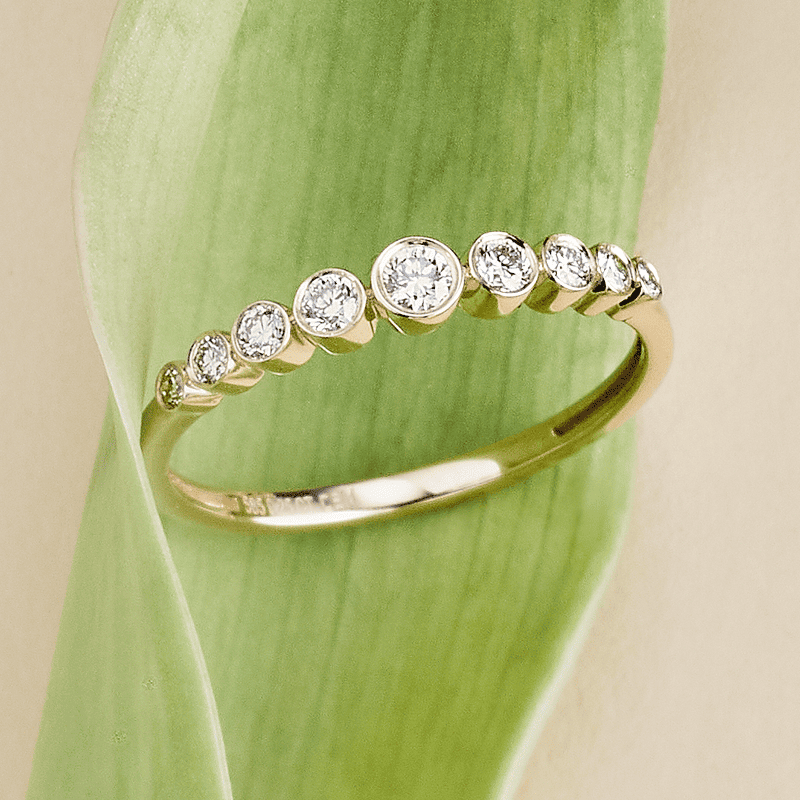 Damenring 585/- Gelbgold Brillant 0,25 ct.