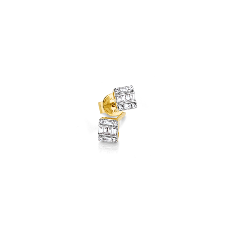 Ohrstecker 585/- Gelbgold Diamant 0,13 ct.