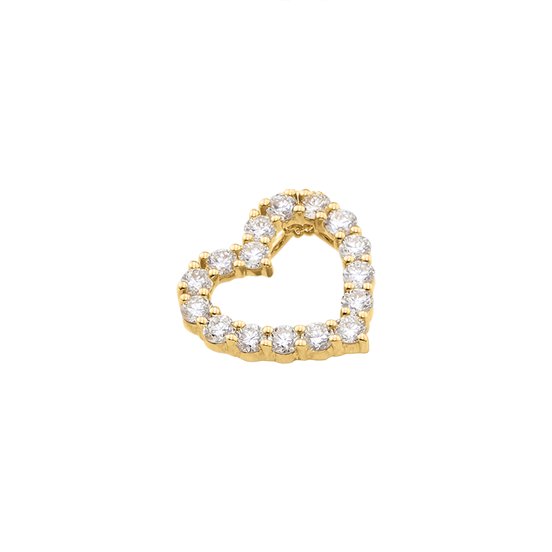Anhänger 333/- Gelbgold Lab Grown Diamonds 0,64 ct.