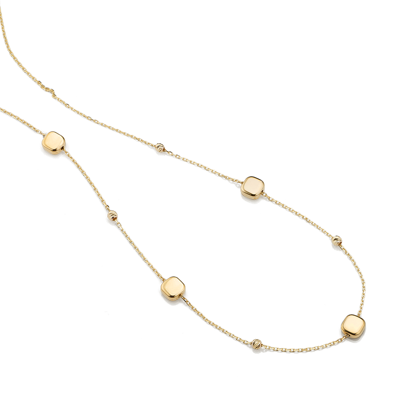 Damencollier 333/- Gelbgold 42 + 3 cm