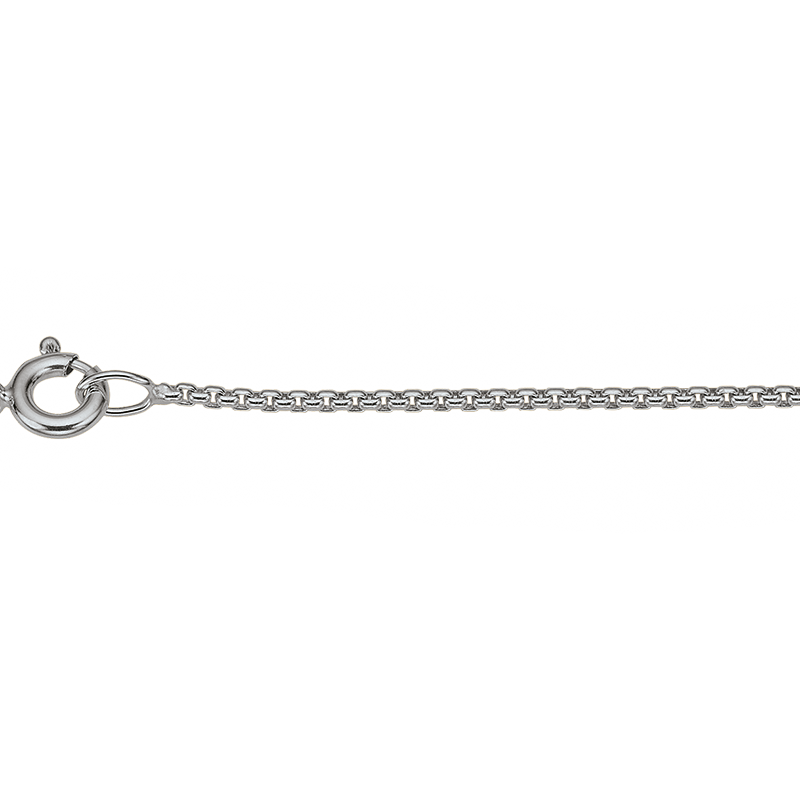 Kette 585/- Weißgold 42 cm